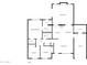 One-story floor plan featuring 3 bedrooms, 2 baths, and Gathering room at 1013 W Angela Dr, Phoenix, AZ 85023
