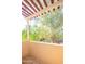Balcony view of lush trees and landscaping at 1425 E Desert Cove Ave # 32, Phoenix, AZ 85020