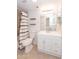 Clean bathroom with vanity, toilet and shower/tub combo at 1425 E Desert Cove Ave # 32, Phoenix, AZ 85020