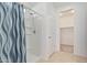 Clean bathroom with shower/tub combo and linen closet at 1650 E Kingman Pl, Casa Grande, AZ 85122