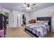 Cozy bedroom with a double bed and ample closet space at 30276 W Crittenden Ln, Buckeye, AZ 85396