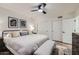 Bright bedroom with a king-size bed and ample closet space at 13037 E Jenan Dr, Scottsdale, AZ 85259