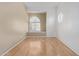 Bedroom with arched window and built-in window seat at 1321 W Clear Spring Dr, Gilbert, AZ 85233