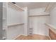 Large walk-in closet with double hanging rods and shelves at 1321 W Clear Spring Dr, Gilbert, AZ 85233