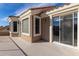 Private deck with sliding glass doors and views at 1321 W Clear Spring Dr, Gilbert, AZ 85233