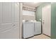 Convenient laundry room with washer and dryer hookups at 1321 W Clear Spring Dr, Gilbert, AZ 85233