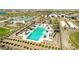 Expansive pool area and clubhouse at 17329 W Gretna St, Surprise, AZ 85388