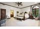 Bedroom with ensuite bathroom and built-in desk at 6161 N 59Th Pl, Paradise Valley, AZ 85253