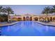 Luxury pool and patio area with lounge chairs and lighting at 6161 N 59Th Pl, Paradise Valley, AZ 85253