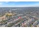 Aerial view of house and neighborhood at 670 W Barrow Dr, Chandler, AZ 85225