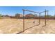 Backyard with a swing set and grassy area at 8231 W Encinas Ln, Phoenix, AZ 85043