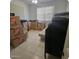 Bedroom with a daybed and several moving boxes at 849 N Revere St # B, Mesa, AZ 85201