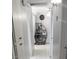 Bright hallway with tile floors and shelving unit at 849 N Revere St # B, Mesa, AZ 85201