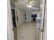 Spacious living room with tile floors and ceiling fan at 849 N Revere St # B, Mesa, AZ 85201
