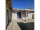 Small patio area with sliding glass door access at 849 N Revere St # B, Mesa, AZ 85201