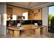 Spacious office with dual work stations and granite countertops at 11271 E Cinder Cone Trl, Scottsdale, AZ 85262