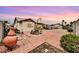 Spacious backyard with brick patio and fire pit feature at 2110 W Silvergate Dr, Chandler, AZ 85224