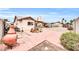 Brick paved patio and a large terracotta fire pit at 2110 W Silvergate Dr, Chandler, AZ 85224