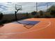 Outdoor basketball court with a view of mountains at 24201 N 181St Dr, Surprise, AZ 85387