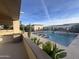 View of a resort-style pool with fountain and landscaping at 24201 N 181St Dr, Surprise, AZ 85387