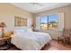 Charming bedroom with a comfortable bed and scenic views at 36849 N Stardust Ln, Carefree, AZ 85377