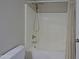 Bathroom features a shower/tub combo and tile flooring at 4047 E Rowel Rd, Phoenix, AZ 85050