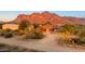 Aerial view of home, shop, and expansive desert landscape at 5130 E Superstition Blvd, Apache Junction, AZ 85119