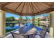 Gazebo overlooking the lake, perfect for relaxing at 10050 E Mountainview Lake Dr # 69, Scottsdale, AZ 85258