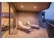 Peaceful balcony with lounge chairs and scenic sunset views at 14850 E Grandview Dr # 242, Fountain Hills, AZ 85268
