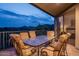 Spacious balcony with seating, offering stunning desert and mountain views at 14850 E Grandview Dr # 242, Fountain Hills, AZ 85268