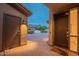 Private entry with storage and stairs leading to the second floor at 14850 E Grandview Dr # 242, Fountain Hills, AZ 85268