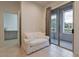 Cozy sitting area with access to a patio at 14850 E Grandview Dr # 242, Fountain Hills, AZ 85268