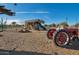 Community playground with playset and vintage tractor at 23152 E Twilight Dr, Queen Creek, AZ 85142