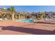 Inviting community pool and spa with a pergola at 5230 E Brown Rd # 259, Mesa, AZ 85205