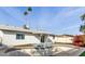 Relaxing backyard oasis with a swimming pool at 6801 S Palm Dr, Tempe, AZ 85283
