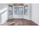 Bright breakfast nook with tile flooring and large windows at 1626 W Kesler Ln, Chandler, AZ 85224