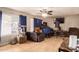 Living room with hardwood floors and a cat tree at 6828 W Pierce St # 126, Phoenix, AZ 85043