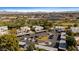 Aerial perspective of the community, parking lot, and landscape at 7925 E Keim Dr, Scottsdale, AZ 85250