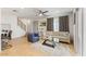 Spacious living room featuring hardwood floors and stylish decor at 7925 E Keim Dr, Scottsdale, AZ 85250