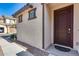 Exterior view of townhome's entrance at 1255 N Arizona Ave # 1276, Chandler, AZ 85225