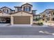 Two-story townhome with attached garage and landscaping at 1255 N Arizona Ave # 1276, Chandler, AZ 85225