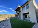 Modern house exterior with backyard and mountain views at 14828 E Valley Vista Dr, Fountain Hills, AZ 85268