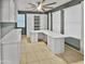 Home office with built-in desk and ample storage at 2522 W Brisa Dr, Phoenix, AZ 85085