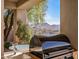 Built-in grill and sink with stunning mountain views at 10040 E Happy Valley Rd # 2046, Scottsdale, AZ 85255