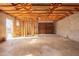 Unfinished garage with high ceilings and ample space at 12820 N 29Th Dr, Phoenix, AZ 85029