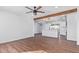 Bright living room features hardwood floors and an open concept design at 12820 N 29Th Dr, Phoenix, AZ 85029