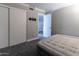 Bright bedroom with an air mattress and closet at 1811 S 39Th St # 17, Mesa, AZ 85206