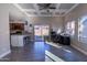 Bright dining area with kitchen access and backyard views at 1811 S 39Th St # 17, Mesa, AZ 85206