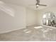 Light and airy bedroom featuring tile floors and ceiling fan at 1831 N 77Th St, Scottsdale, AZ 85257