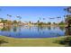 Scenic community lake with walking paths nearby at 1831 N 77Th St, Scottsdale, AZ 85257